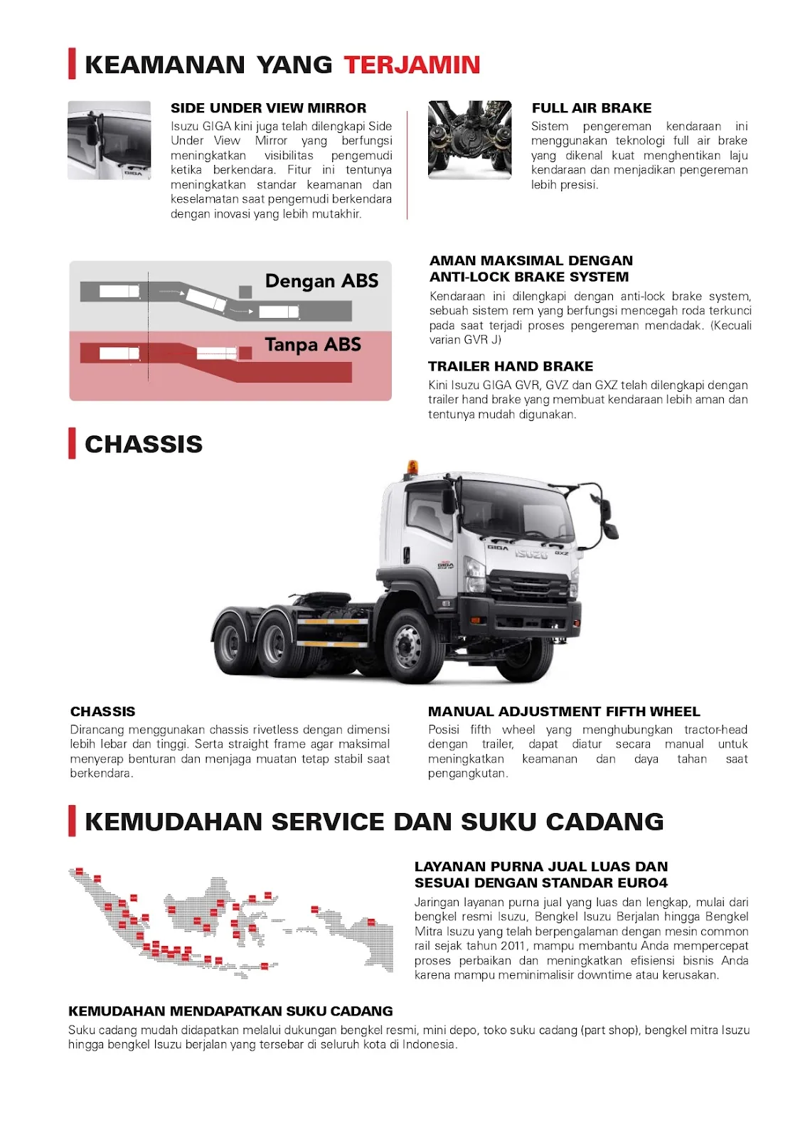 Isuzu Giga Tractor Head