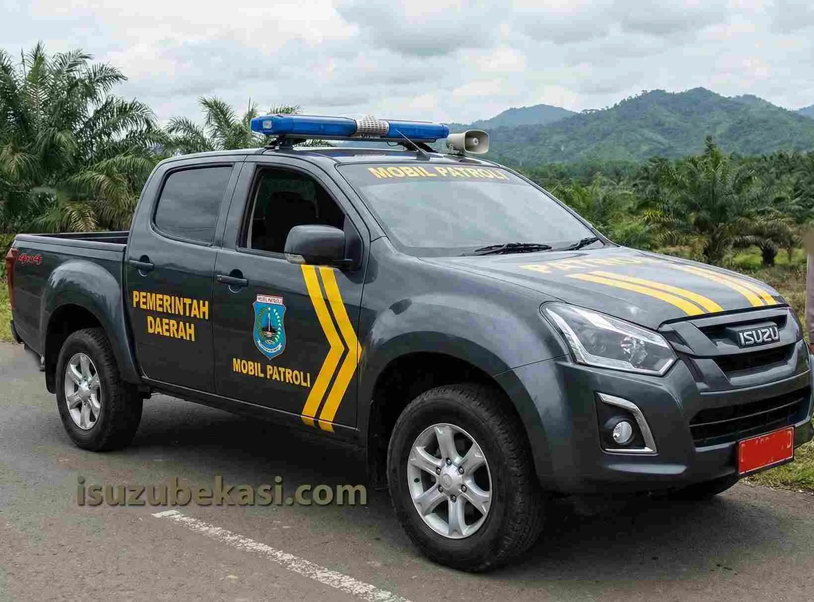 Isuzu D-Max Double Cabin Mobil Patroli Pemerintah Daerah