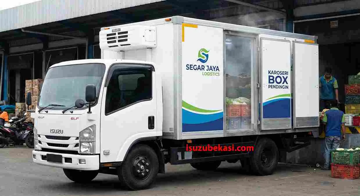 Isuzu Elf Karoseri Box Pendingin