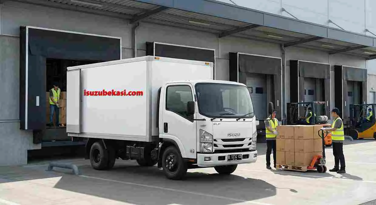 Isuzu Elf Karoseri Box untuk Distribusi Aman dan Efisien