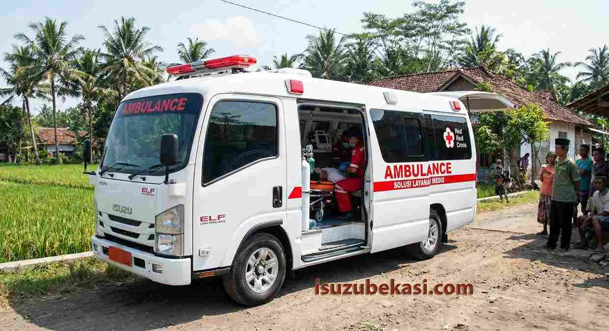 Isuzu Elf Mobil Ambulance Solusi Layanan Medis