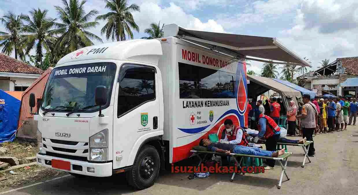 Isuzu Elf Mobil Donor Darah untuk Layanan Kemanusiaan Isuzu Elf Mobil Donor Darah untuk Layanan Kemanusiaan