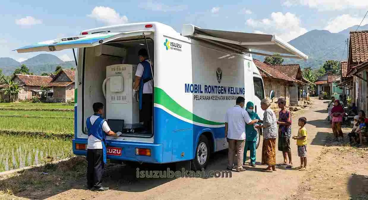 Isuzu Elf Mobil Rontgen untuk Pelayanan Kesehatan Keliling Isuzu Elf Mobil Rontgen untuk Pelayanan Kesehatan Keliling