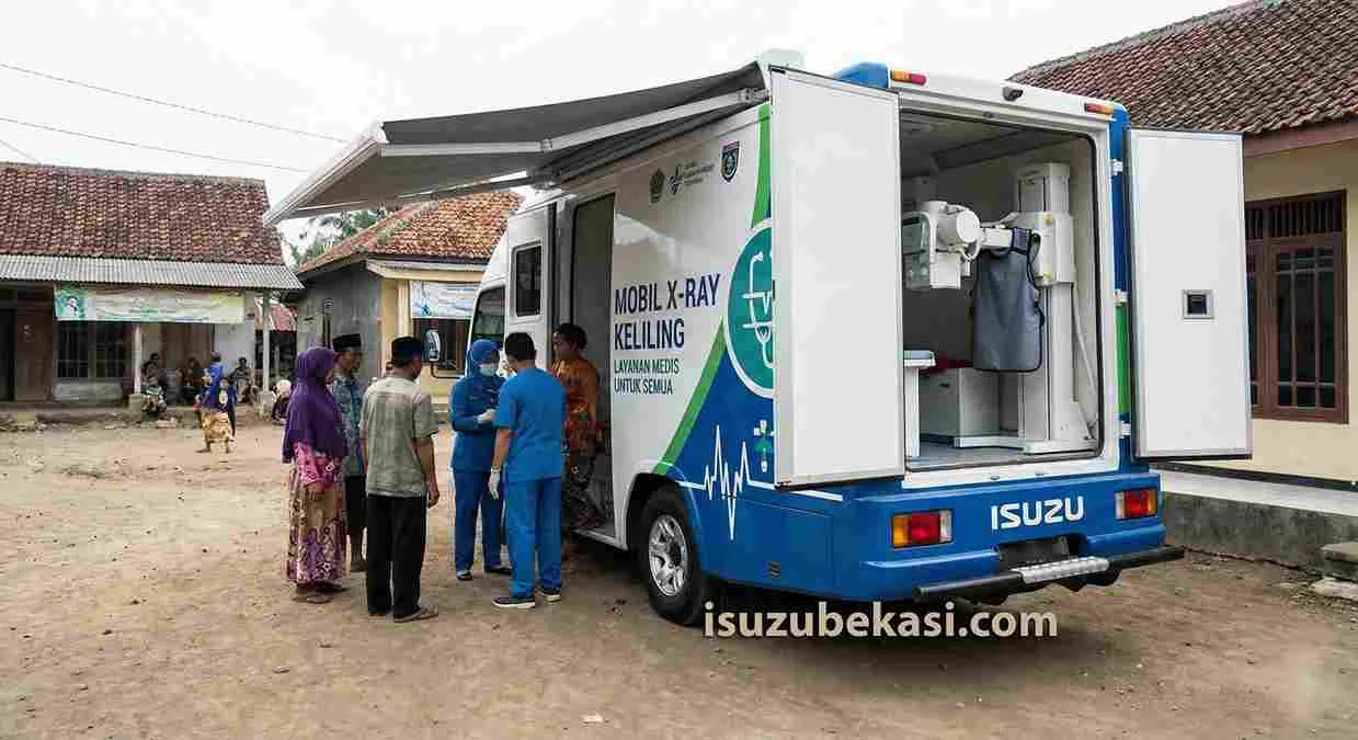 Isuzu Elf Mobil X-Ray untuk Layanan Medis Keliling Isuzu Elf Mobil X-Ray untuk Layanan Medis Keliling