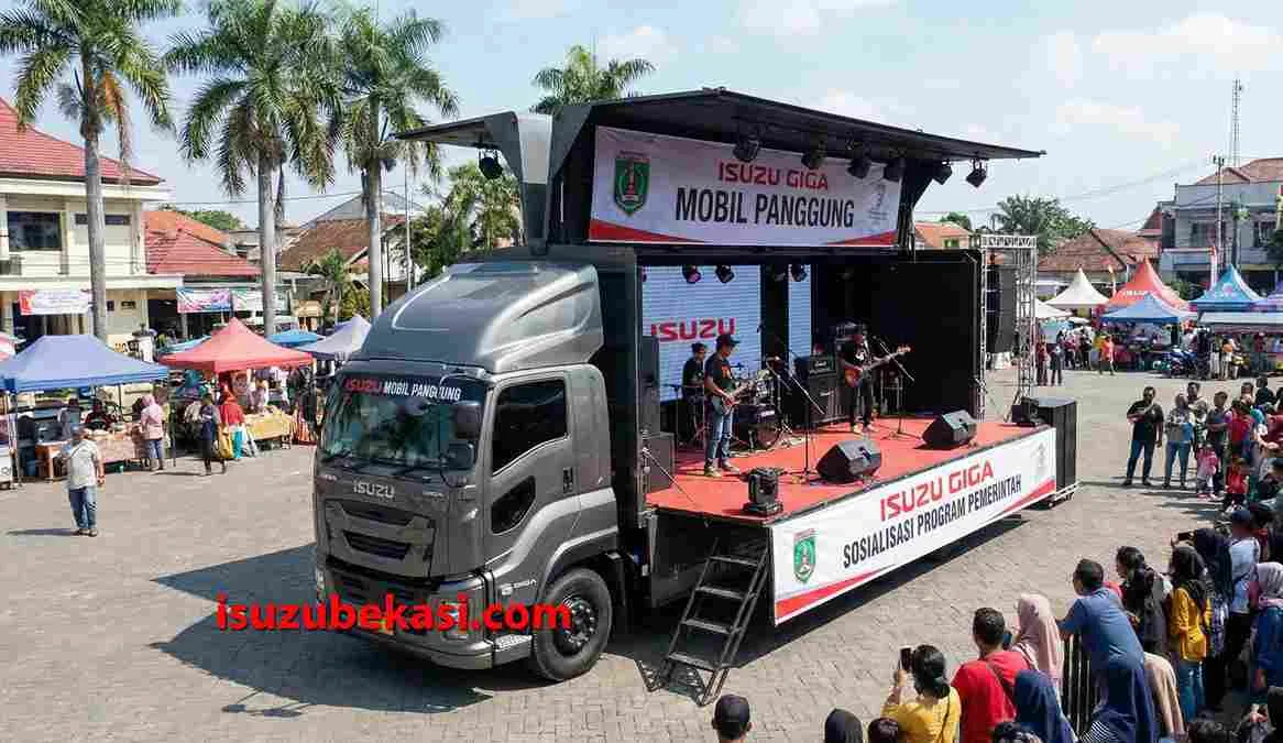 Isuzu Giga Mobil Panggung untuk Event dan Sosialisasi Isuzu Giga Mobil Panggung untuk Event dan Sosialisasi