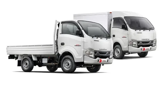 Test Drive isuzu traga